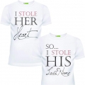 Matching Shirts Set for Married Couples Husband and Wife