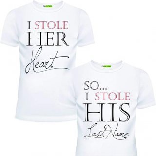 Matching Shirts Set for Married Couples Husband and Wife