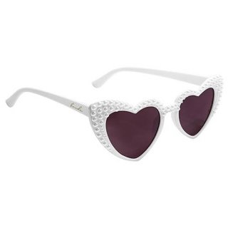 Bride to be Pearl Hearted Sunglasses Wedding Acessories