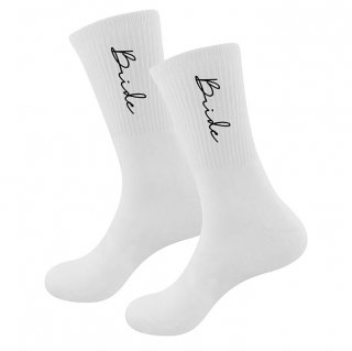 High Quality White Bride Socks Bride to be Wedding Gifts